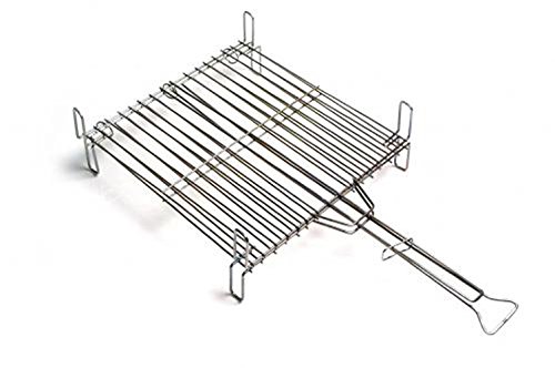Parrillas De Asar Doble Cuadrada Ref-661 45X45 - Mibricotienda En Oferta Sonecol 661 - Parrilla Zincada
