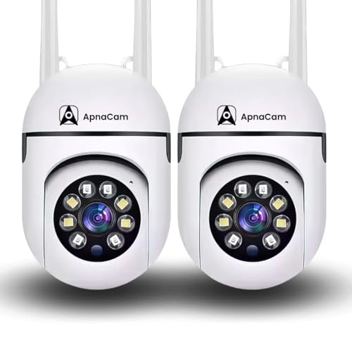 ApnaCam Smart Wi-fi Wireless IP CCTV Security Camera Light V...