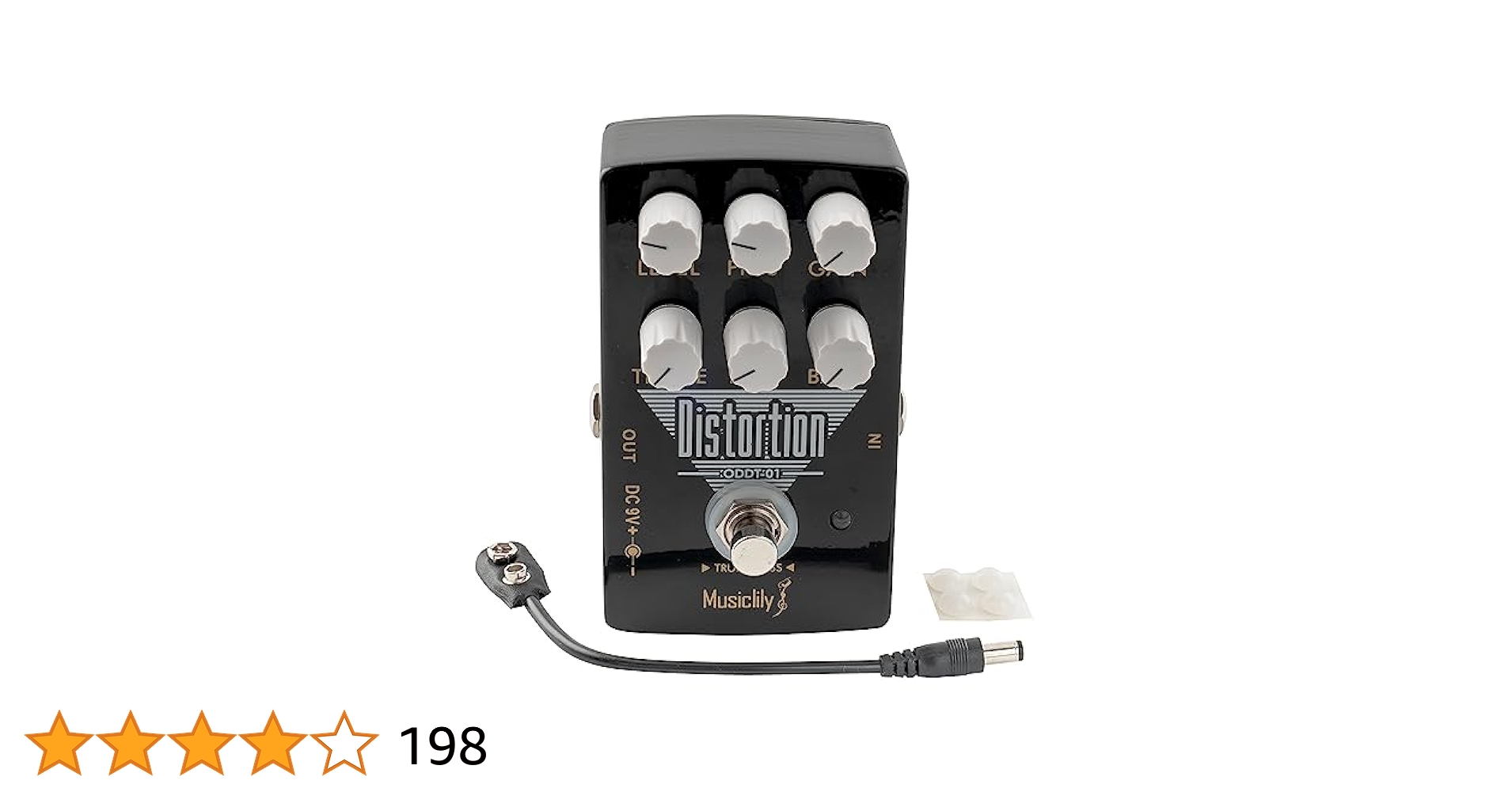 Fender Distortion エフェクター + ACアダプター Amazon.co.jp: Musiclily Pro Distortion ギター用エフェクター