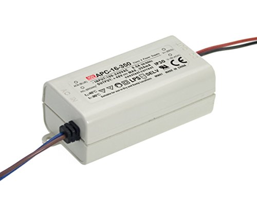 LED Driver 16.8W 48V 350mA APC-16-350 Meanwell AC-DC Switching Power Supply APC-16 Series MEAN WELL C.C Power Supply