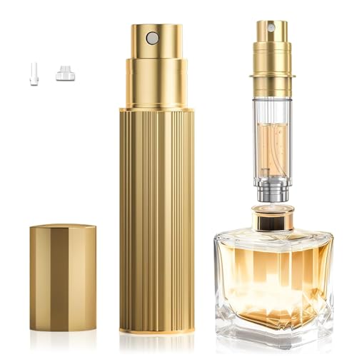 Bywulanda Atomizador de perfume de 10 ml, botella de perfume de...