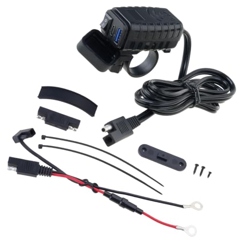 Cargador USB para motocicleta evita apagones de GPS y teléfono en viaje 7