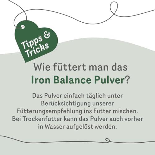 GRAU - Iron Balance, 1er Pack (1 x 600g), Ergänzungsfuttermittel für Hunde und Katzen