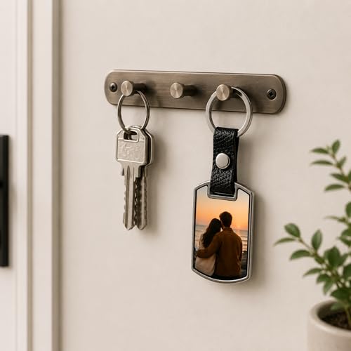 Image of magical gifts Customized Keychains, Unique Personalized Key RIngs and Charms with Your Photos /Name /Design for Bags /Bikes /Car and Gifting Purposes