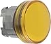 Pilot Light Head, Yellow, 22mm