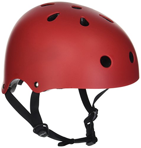 Sfr Skates H159, Casco Unisex - Adulto, Rosso