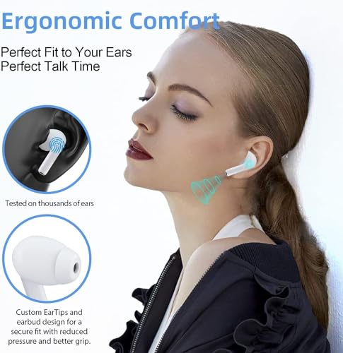 Image of Wireless Ear Buds Air Buds Pro (2nd Generation), Bluetooth Headphones with Charging Case Included, Over 42 Hours of Battery Life, Effortless Setup for iOS /Android