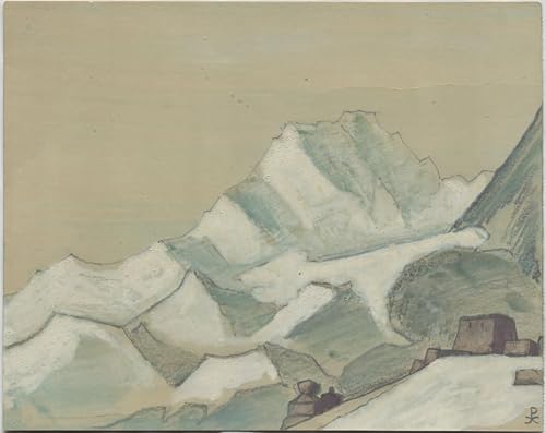Pintura Nicholas Roerich Oltre Le Nuvole para decorar paredes vacías de oficinas