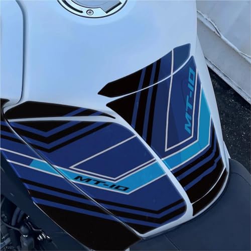 Agarre superior con protectores de tanque espina pescado para Yamaha MT-10 y MT-10SP 2022-2025 6