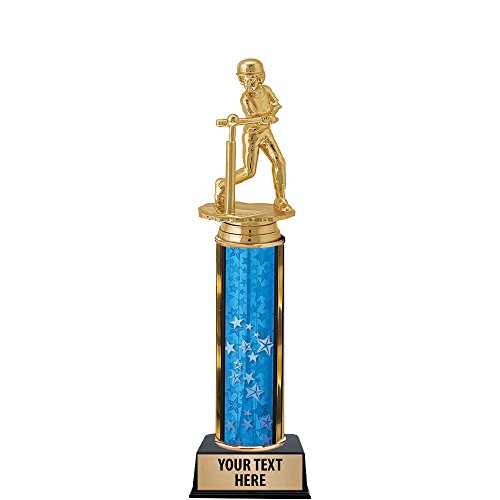 Crown Awards 10.25" T-Ball Trophies - Boys T-Ball Trophy with Customized Text Prime