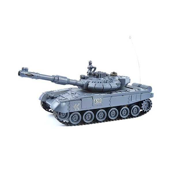 GizmoVine RC Panzer Ferngesteuerter Russland T90 1/28 Maßstab - Ferngesteuertes Kampfpanzer Spielzeug Tank für Kinder… – Bild 5