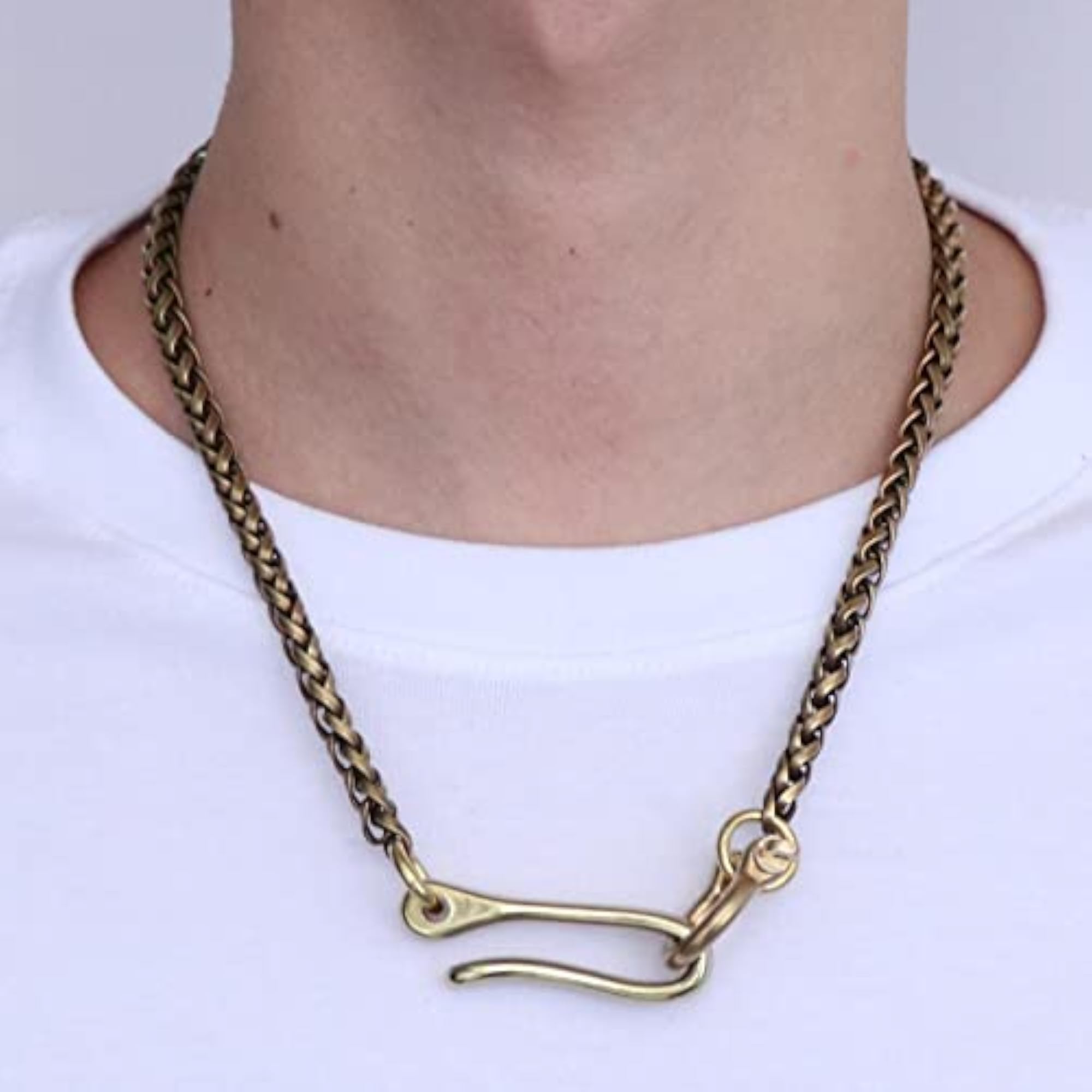Men's Biker Snake Chain Wallet Chain, Punk Style