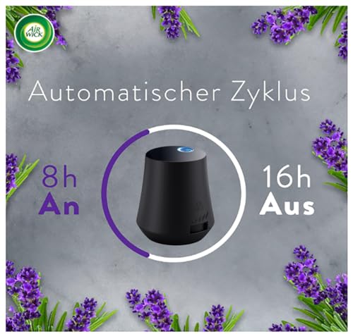 Air Wick Aroma-Öl – Starter Set – Diffuser mit ätherischen Ölen – Raumduft Entspannender Lavendel – 2 x 20 ml Nachfüllern + Gerät – Bild 5