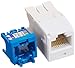 Panduit CJ6X88TGWH Category-6A 8-Wire TG-Style Jack Module, White