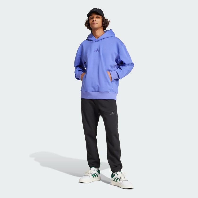 Image of adidas mens All Szn Fleece Loose Hoodie