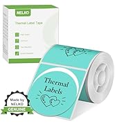 Thermal Labels for Nelko PM220 Label Maker, 2 inch (50mm) Round Thermal Label, Waterproof, Multi-...