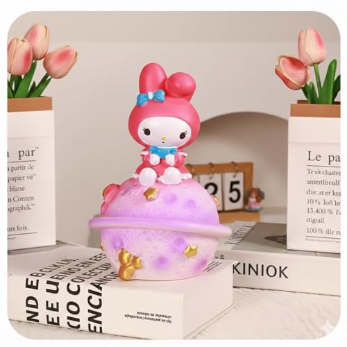 Image of Money Saving Bank with Coin Slot / /Creative Cartoon Design Money Bank / /Plastic Piggy Bank for Boys & Girls (Pack of 1) (Kitty Planet)