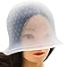 Rugjut Reusable Silicone Dye Cap with Hook For Salon Hair Coloring Highlighting Dye Cap Hair Color Styling Tools