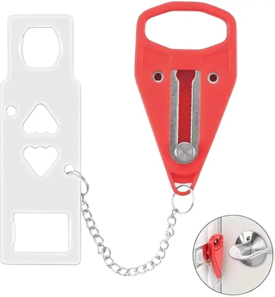 Bärbart dörrlås för resor och säkerhet