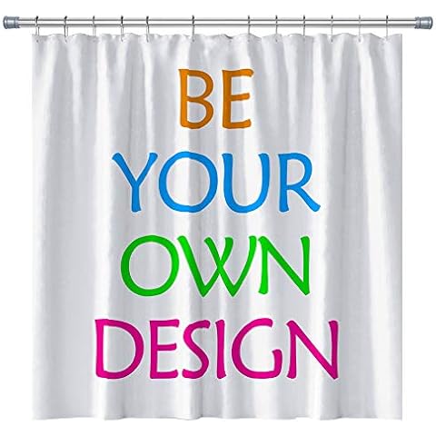 Summer007 Personalized Custom Shower Curtains for Kids Boy Girl Friend or Yourself, Be Your Own Design (200Wx180Hcm) Cover
