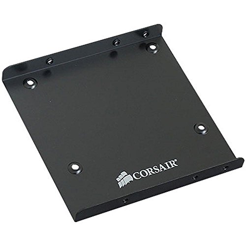 Kit de suporte de montagem Corsair SSD 6,35 cm a 8,89 cm Drive Bay (Cssd-Brkt1), preto