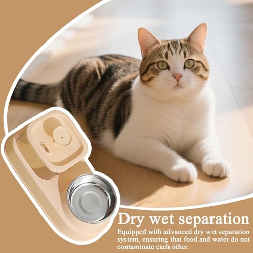 Alimentador de gatos senior y kit de alimentación de agua para cachorros 3