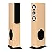 Produktbild mohr 1 Paar Standlautsprecher SL15 Eiche Lautsprecherboxen, HiFi Klang zum günstigen Preis, Elegante HiFi Standboxen aus Holz, als Stereolautsprecher oder Heimkinolautsprecher geeignet