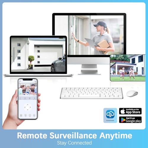 Weilailife WE-56984 [90Ft Super Night Vision] Wired Security Camera System, Video Camera System For Home Security thumb #8