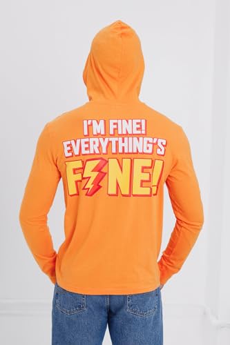 Image of Disney Inside Out Matching Family Jersey Hooded Long Sleeve Tee