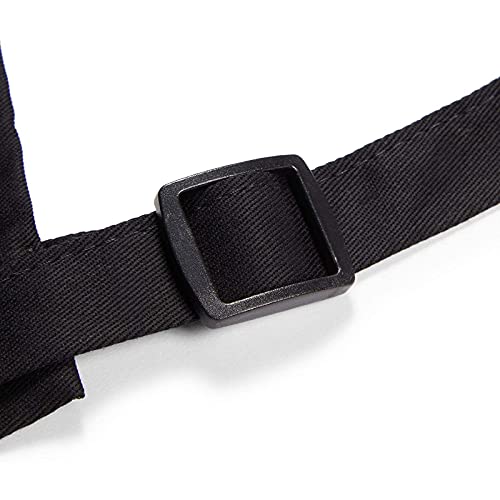 Salon-Apron-for-Women-Hair-Stylist-with-Adjustable-Bib-3-Pockets-Black-24-x-30-inches