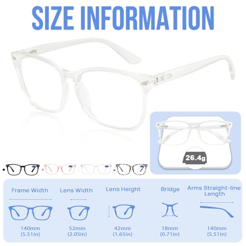 Image of 4 PACKS Blue Light Blocking Reading Glasses Women 1.0 1.25 1.5 1.75 2.0 2.25 2.5 2.75 3.0 3.5 4.0 5.0 6.0