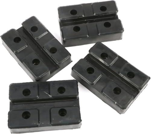 AIWFL 4Pcs Rubber Car Lift Pad, Heavy Duty Arm Auto Lift Pads, Auto Truck Hoist Pad for Car Lift Frame Rail Protection Accessories