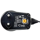 Leicke Uniwersalny zasilacz 5 V 2,4 A, 6 V 2 A, 7,5 V 2 A, 9 V 2 A, 10 V 2 A, 12 V 1,5 A, 15 V 1,5 A, ładowarka do smartfonów, tabletów, zasilaczy podróżnych, np. Philips Avent, Soundmaster IR 3000
