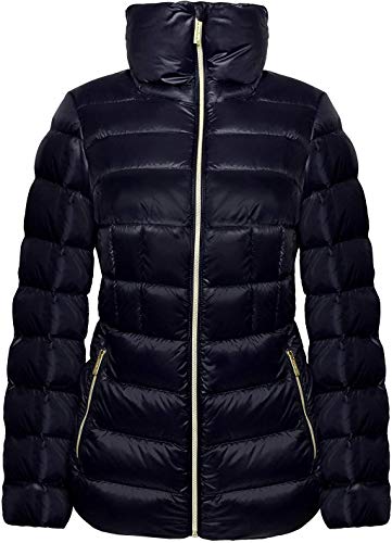 Michael Michael Kors Women's Navy Blue Down Short Packable Coat (M)