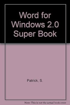 Hardcover Word for Windows 2 Super Book/Book and Disk Book