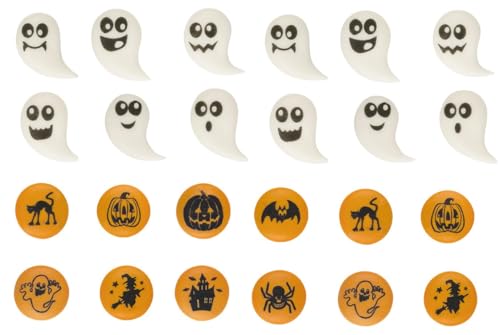 Halloween sugar cake cupcake decorations x24