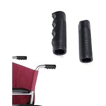 2Pack Rollator Walker Handle Grip Replacement 7/8 Anti-Slip Semi-Soft Rubber Hand Grips Cover Pads