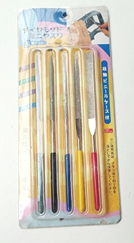 FTE File/Rasp with Set Of 5 Pieces For Smooth Metal, Ceramic, Marble, Plastic And Wood Finishing 2