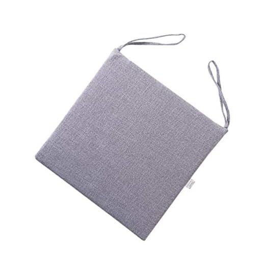 BESTonZON Grå plats utomhus kudde golv kudde småbarn booster sittdyna terrass sittdyna stol dyna meditationskudde för yoga vardagsrum rum soffa balkong