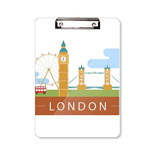 Porte-bloc A4 London Bridge et Big Ben pour bureau
