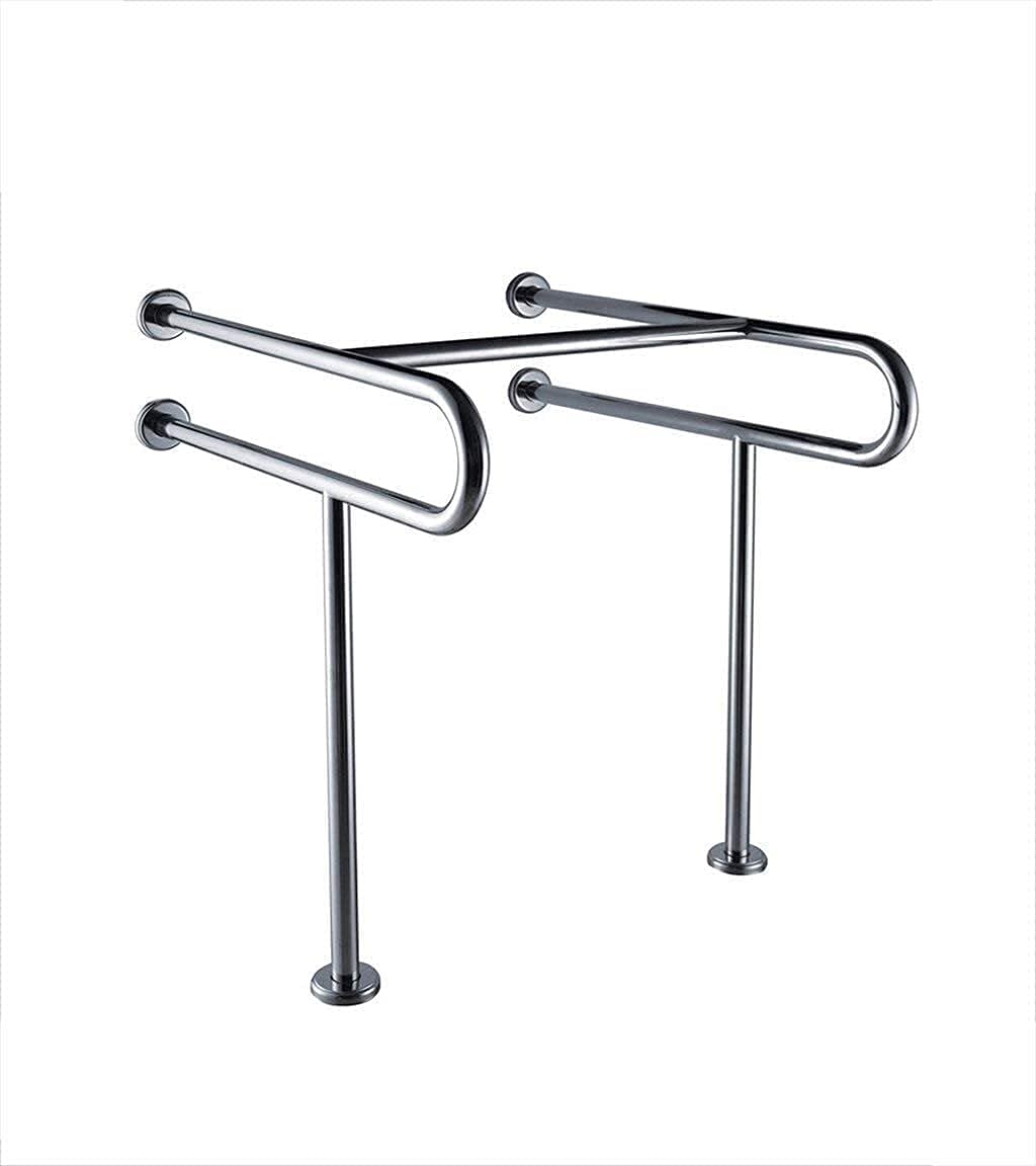 Tyuhduyur Women's Grab Bar Stainless Steel Safety Support Handrails Shower Balance Bar Suitable For Bathroom Toilet Bathtub-Elderly Disabled Pregnant And Children Grab Bar For Toilet/8080Cm