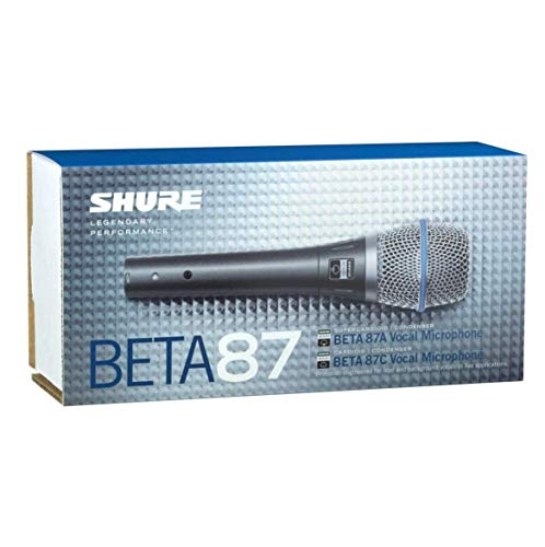 Image of Shure BETA 87A Supercardioid Condenser Microphone for Handheld Vocal Applications