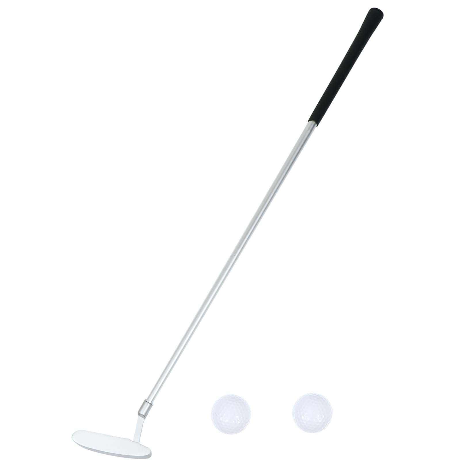 NAMOARLY Golfs Putter Set 3 Piece Folding Putter Alignment Rod Practical Pushing Aid Ideal for Indoor/Outdoor Golf Practice