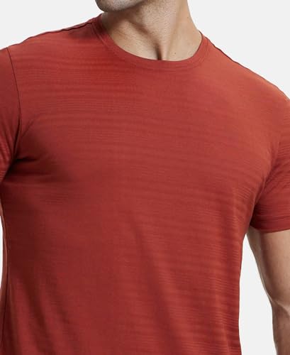 Image of Jockey IM21 Men's Super Combed Supima Cotton Solid Round Neck Half Sleeve T-Shirt
