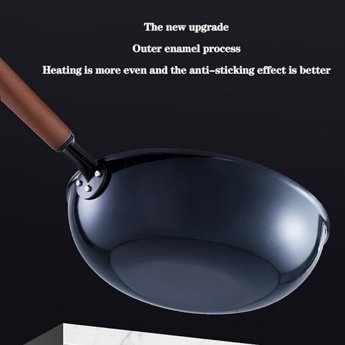 Wok con revestimiento cerámico y titanio, 12.6 pulgadas miniatura 5