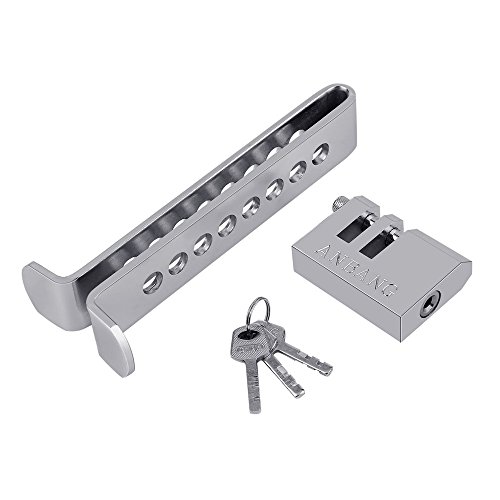 Motorhot Clutch Lock Vehicle Brake Lock Anti-Theft Device Stainless Steel 8 Holes