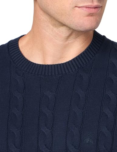 Brooks Brothers Men's Cotton Cable Crew Neck Sweater3