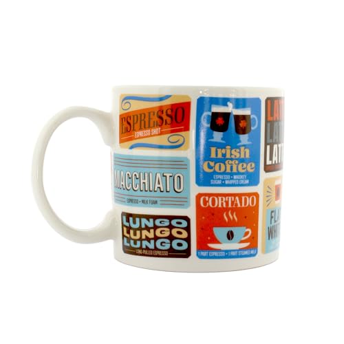 Taza de cerámica para amantes del café 414 ml miniatura 2