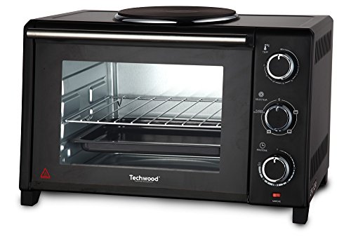 Preisvergleich Produktbild TECHWOOD Elektroherd / Elektroplatte schwarz 23 L 1500 W