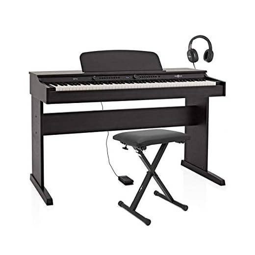 DP-6 Pianoforte Digitale di Gear4music + Pacchetto Accessori